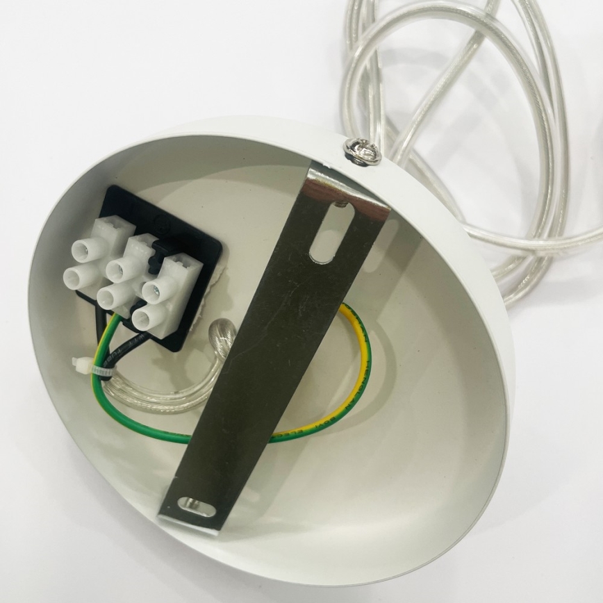 ONLI - Pendel med sladd BOLLICINE 1xE27/15W/230V vit