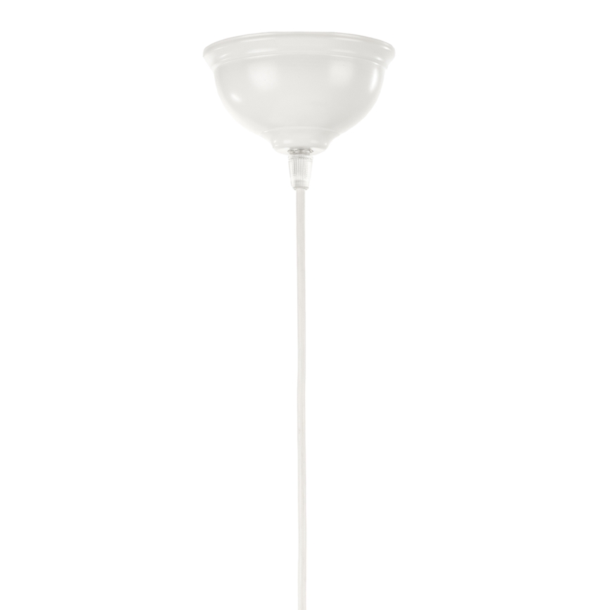 ONLI - Pendellampa med sladd POLLON 1xE27/15W/230V brun/krämfärgad/beige