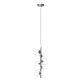 ONLI - Pendellampa på vajer KIMBERLY 6xG9/6W/230V blank krom