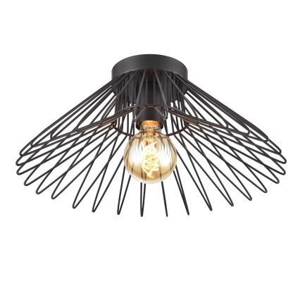 ONLI - Taklampa DUCCIO 1xE27/22W/230V diameter 60 cm svart