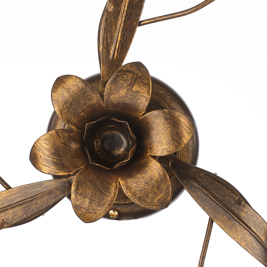 ONLI - Taklampa LUCREZIA 3xE14/6W/230V brons