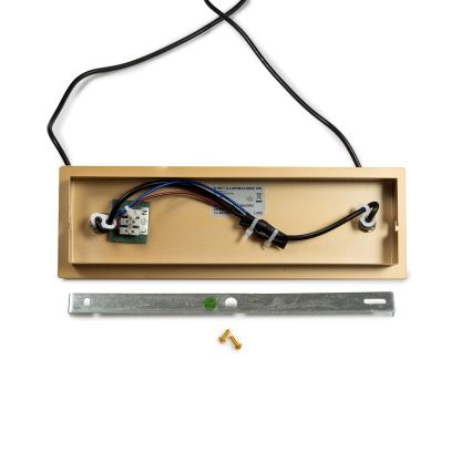 ONLI - Taklampa på kabel PALOMA, 10xG9/3W/230V, guldfärgad