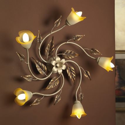 ONLI - Taklampa VANDA 5xE14/6W/230V