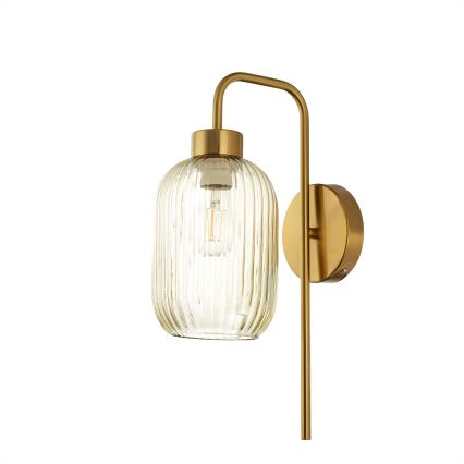 ONLI - Vägglampa DOROTY 1xE27/15W/230V mässing