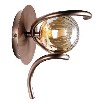 ONLI - Vägglampa FRIDA 1xG9/10W/230V koppar