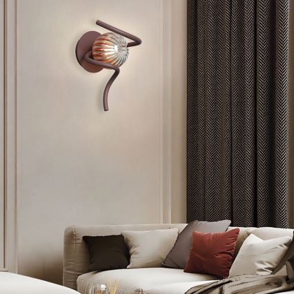 ONLI - Vägglampa FRIDA 1xG9/10W/230V koppar