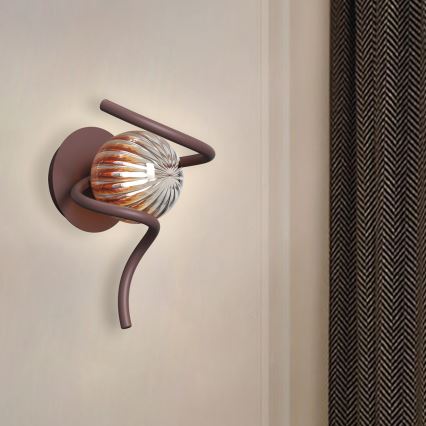 ONLI - Vägglampa FRIDA 1xG9/10W/230V koppar