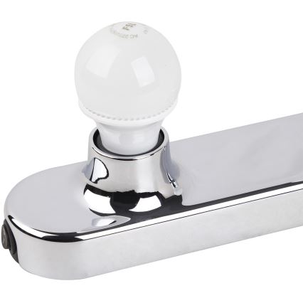 ONLI - Vägglampa HOLLYWOOD 5xE14/6W/230V skinande krom