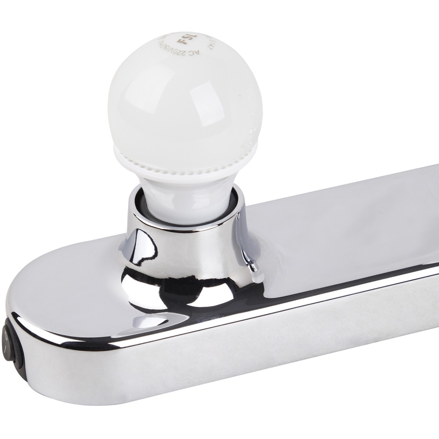 ONLI - Vägglampa HOLLYWOOD 5xE14/6W/230V skinande krom