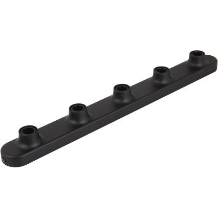 ONLI - Vägglampa HOLLYWOOD 5xE14/6W/230V svart