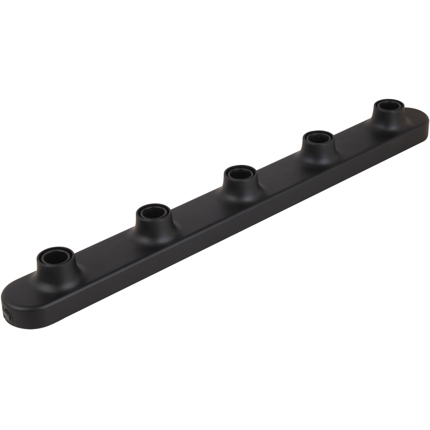 ONLI - Vägglampa HOLLYWOOD 5xE14/6W/230V svart