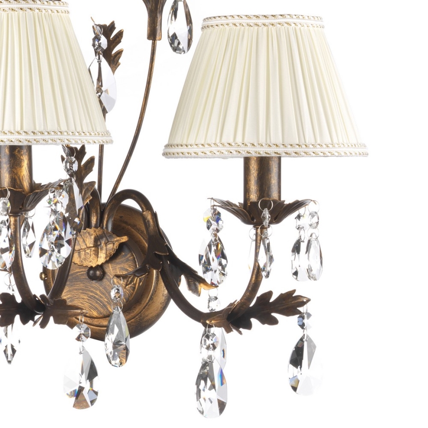 ONLI - Vägglampa KAREN 3xE14/6W/230V brons