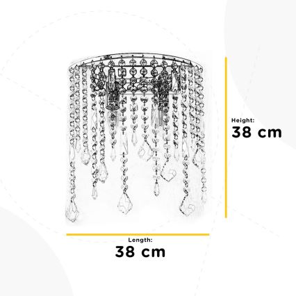 ONLI - Vägglampa LAILA 2xE14/10W/230V