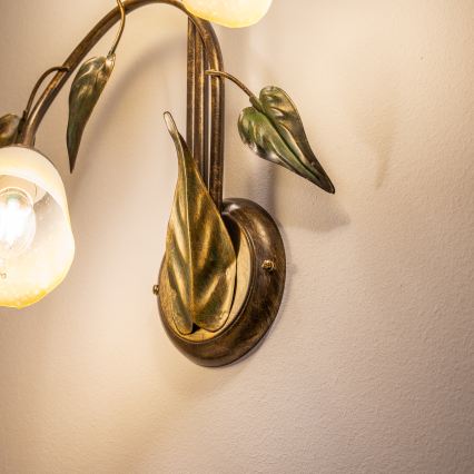 ONLI - Vägglampa MIRANDA 3xE14/6W/230V
