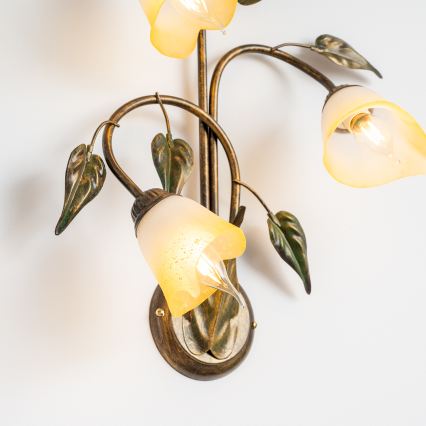 ONLI - Vägglampa MIRANDA 3xE14/6W/230V
