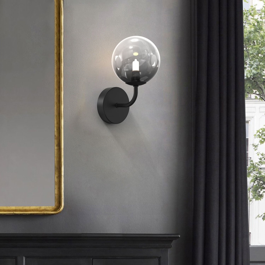 ONLI - Vägglampa PALOMA 1xG9/10W/230V svart/rökig