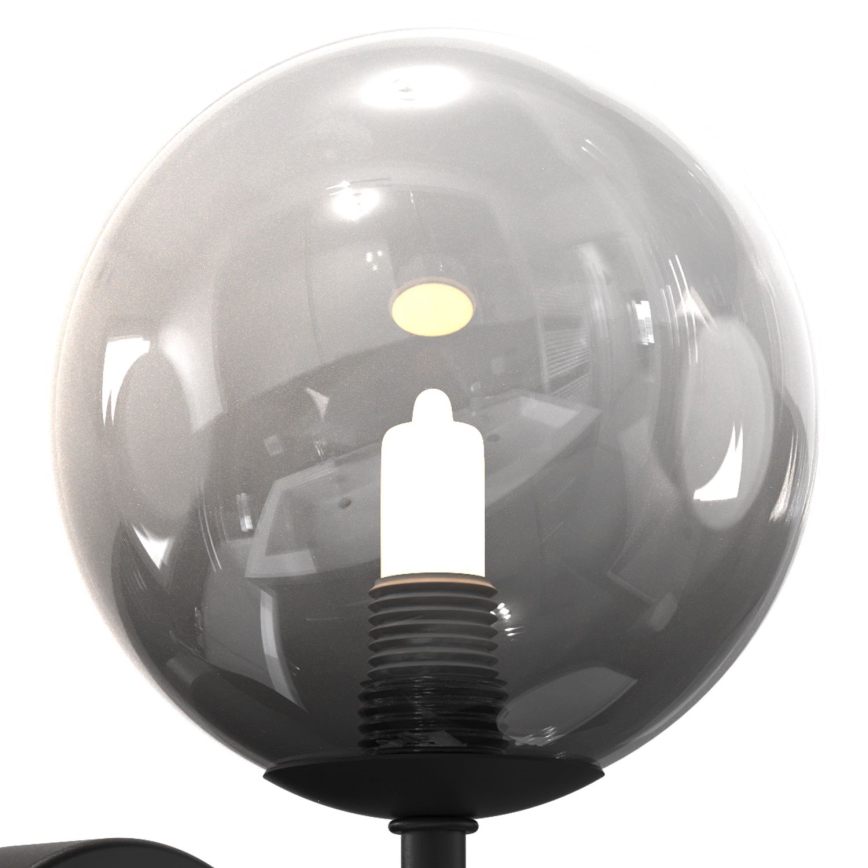 ONLI - Vägglampa PALOMA 1xG9/10W/230V svart/rökig