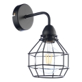 ONLI - Vägglampa SPINDEL 1xE27/15W/230V svart
