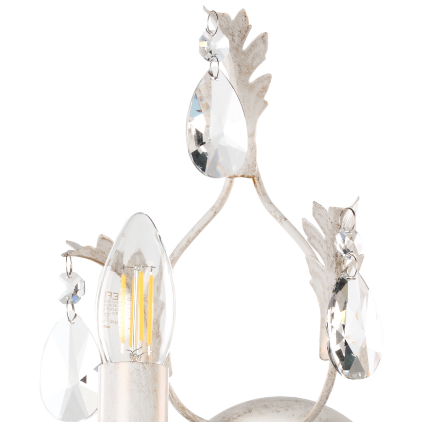 ONLI - Vägglampa TERESA 1xE14/6W/230V vit