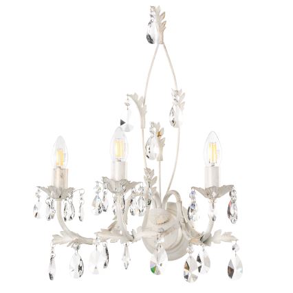 ONLI - Vägglampa TERESA 3xE14/6W/230V vit