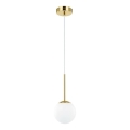 Open Design OR80087 - Badrumspendel på vajer BAO 1xG9/8W/230V IP44 guld