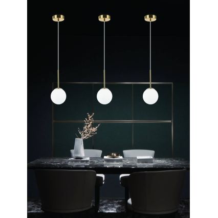 Open Design OR80087 - Badrumspendel på vajer BAO 1xG9/8W/230V IP44 guld