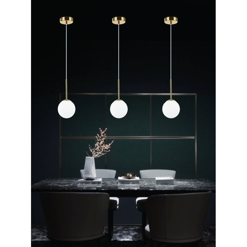 Open Design OR80087 - Badrumspendel på vajer BAO 1xG9/8W/230V IP44 guld