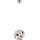 Open Design OR80179 - Pendellampa med kabel CARERA 1xG9/7W/230V Ø 15 cm polerad krom