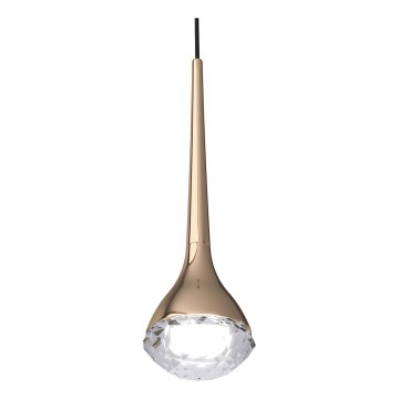 Open Design OR80315 - CRIMA LED-pendellampa på vajer, 7W, 230V, roséguld