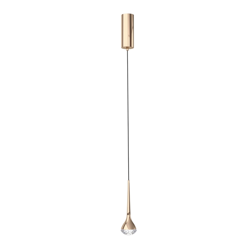 Open Design OR80315 - CRIMA LED-pendellampa på vajer, 7W, 230V, roséguld