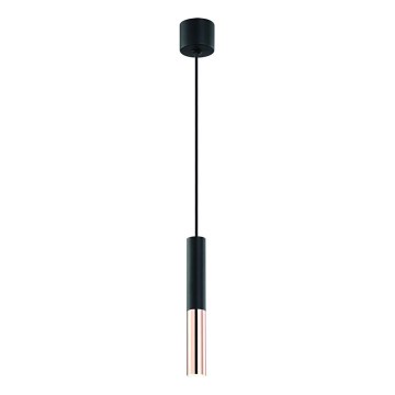 Open Design OR80827 - Taklampa med kabel SLIMI 1xG9/3,5W/230V svart/roséguld