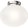 Open Design OR81169 - Taklampa PALLA 1xE27/12W/230V Ø 40 cm blank krom