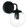 Open Design OR81404 - Vägglampa BAO 1xE27/8W/230V svart/klart glas