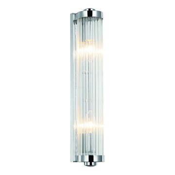 Open Design OR81565 - Vägglampa FIATTO 2xE14/12W/230V polerad krom