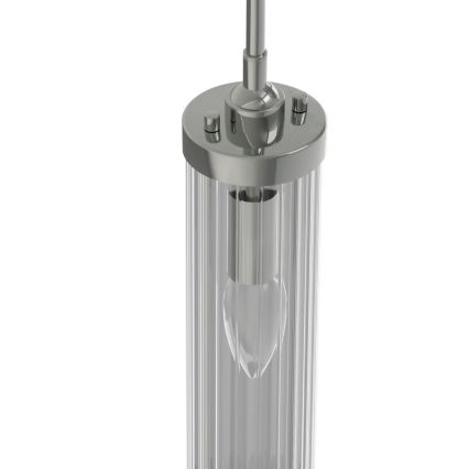 Open Design OR84351 - Pendellampa på kabel FIATTO 1xE14/12W/230V blank krom