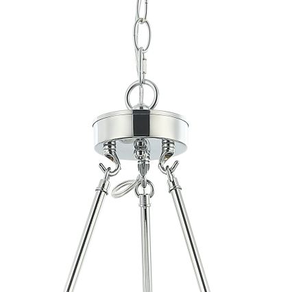 Open Design OR84375 - Ljuskrona med kedja VERNO 6xE14/12W/230V Ø 55 cm blank krom