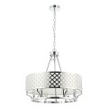 Open Design OR84375 - Ljuskrona med kedja VERNO 6xE14/12W/230V Ø 55 cm blank krom