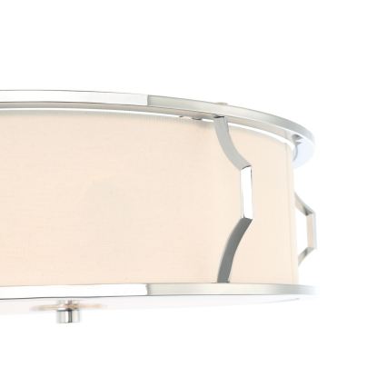 Open Design OR84399 - Taklampa PIRELO 3 x E14/12W/230V Ø 45 cm, blank krom