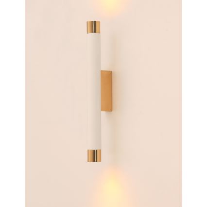 Open Design OR84559 - Vägglampa Q 2xG9/3,5W/230V vit/guld