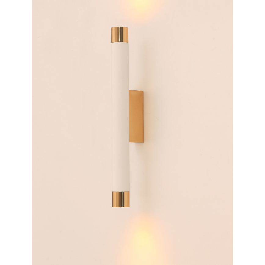 Open Design OR84559 - Vägglampa Q 2xG9/3,5W/230V vit/guld