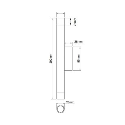 Open Design OR84559 - Vägglampa Q 2xG9/3,5W/230V vit/guld