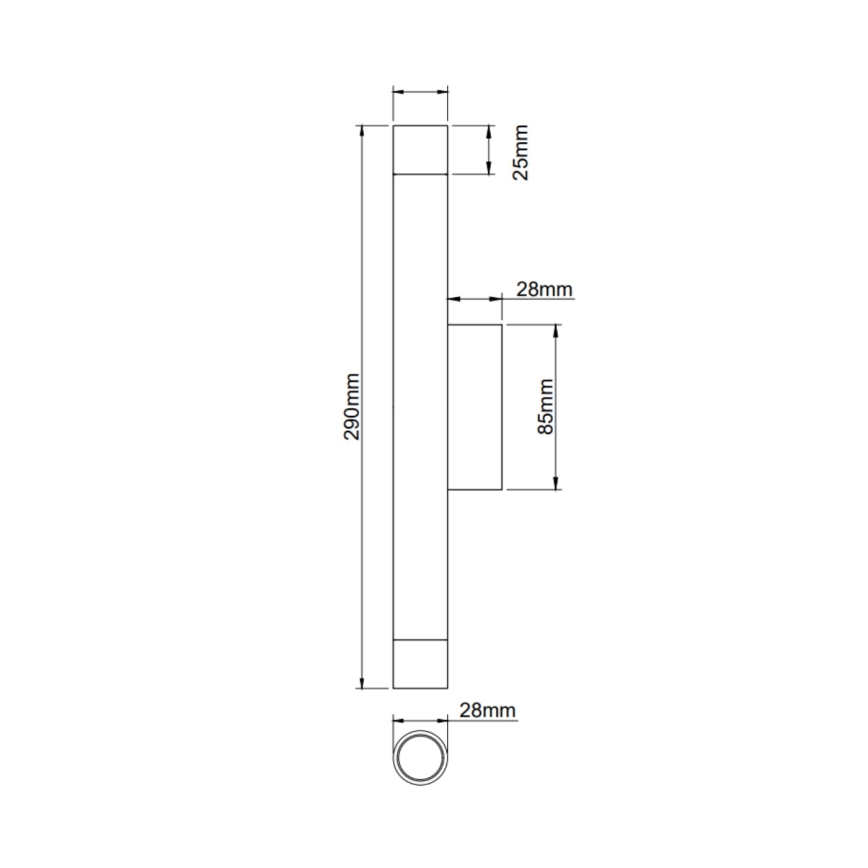 Open Design OR84559 - Vägglampa Q 2xG9/3,5W/230V vit/guld