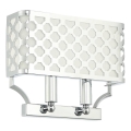 Open Design OR84597 - Vägglampa VERNO 2xE14/12W/230V polerad krom