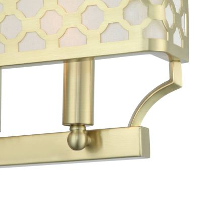 Open Design OR84603 - Vägglampa VERNO 2xE14/12W/230V mässing