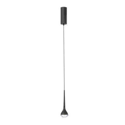 Open Design OR84795 - LED-takpendel på vajer CRIMA LED/7W/230V svart