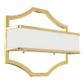 Open Design OR84832 - Vägglampa GERDO 2xE14/12W/230V guld/vit