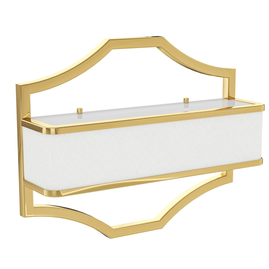 Open Design OR84832 - Vägglampa GERDO 2xE14/12W/230V guld/vit