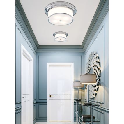 Open Design OR84894 - Taklampa FAMBURO 4xE14/12W/230V Ø 38 cm, polerad krom