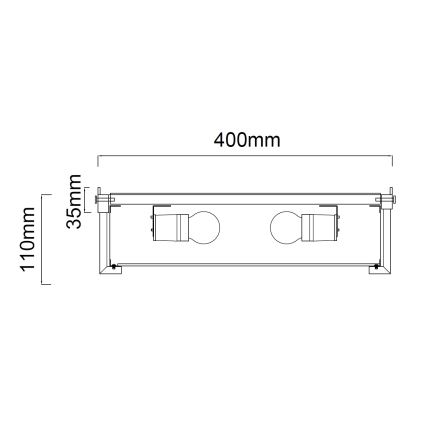 Open Design OR84955 - Taklampa ROMI 3xE14/12W/230V Ø 40 cm mässing