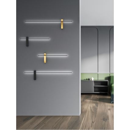 Open Design OR85082 - LED vägglampa BENE LED/7W/230V 62 cm guldfärgad